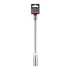 Dado p/bujías cuadro 3/8' articulado 5/8', extensión 10' 3