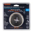 Brocasierra diamante 3' borde continuo, TRUPER 4
