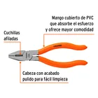 Pinza para electricista 6' mango de PVC, TRUPER 2