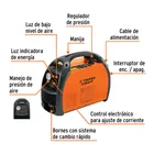 Cortadora de plasma de 60 A, TRUPER EXPERT 2