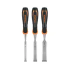 Juego de 3 formones mango Comfort Grip, TRUPER 1