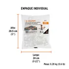 Bolsa con 100 anclas de 3 mm, para nivelación de azulejos 6