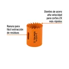 Brocasierra bimetálica 1-9/16', TRUPER EXPERT 2
