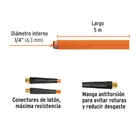 Manguera para compresor, de PVC, 5m x 1/4', TRUPER 2