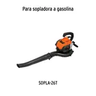 Boquilla para sopladora / aspiradora a gasolina SOPLA-26T 2
