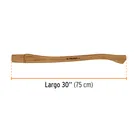 Mango hickory 30' para hacha Michigan 3-1/2 lb, TRUPER 2