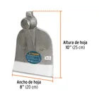 Azadón oreja y martillo No. 1 de 2.6 lb, sin mango, TRUPER 3