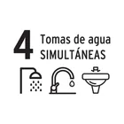 Equipo hidroneumático 24L, bomba periférica 1/2 HP, PRETUL 6