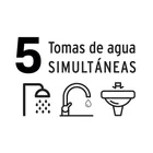 Equipo hidroneumático 50L, bomba periférica 1/2 HP, PRETUL 5