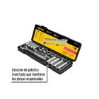 Juego de 21 herramientas 3/8' std para mecánico, PRETUL 3