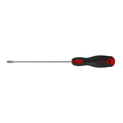 Desarmador plano 3/16 x 6' mango Comfort Grip, PRETUL