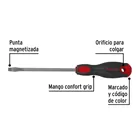 Desarmador plano 5/16' x 6' mango Comfort Grip, PRETUL 4