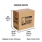 Desarmador cabinet 1/8 x 4' mango Comfort Grip, PRETUL 8