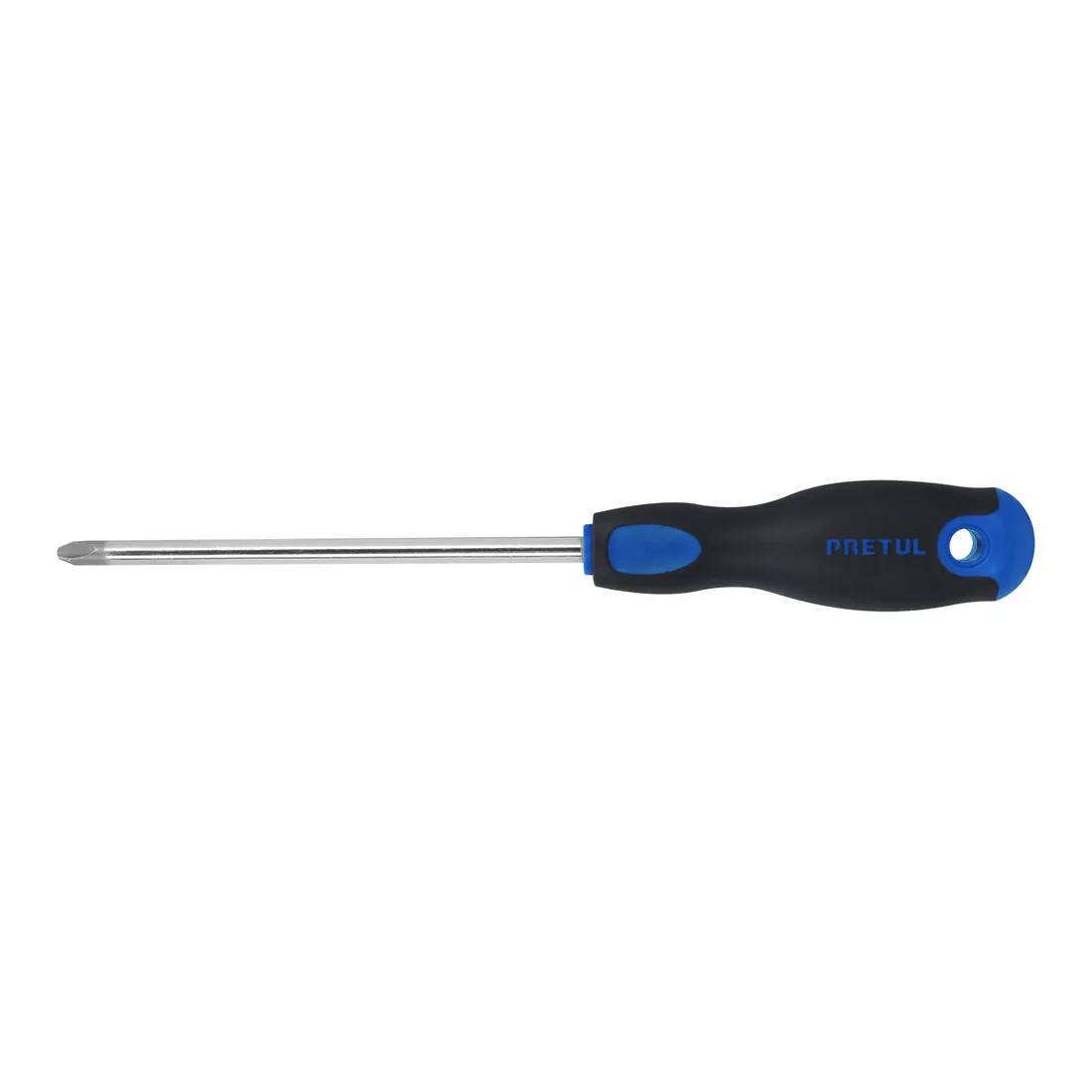 Desarmador de cruz 5/16' x 6' mango Comfort Grip, PRETUL