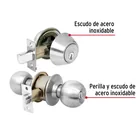 Combo cerraduras, llave-llave, cromo, HERMEX BASIC 5