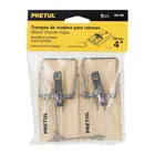 Trampa de madera de 4' para ratón, 2 piezas, PRETUL 4