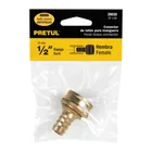 Conector 1/2' hembra de latón laminado, PRETUL 3