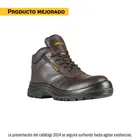Bota de seguridad café, #24, casquillo de composite, PRETUL 1