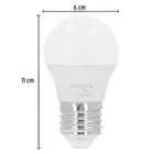 Pack 4 focos LED 8W (60W) A19, 3000K cálida, 790 lm, BASIC 3