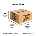 Bolsa con 2 micas para careta CAREL-913P1, PRETUL 6