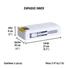 Desarmador de caja 5/16' mango de PVC, PRETUL 7