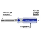 Desarmador de caja 3/8' mango de PVC, PRETUL 4