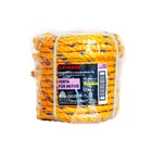 Metro de cuerda amarilla de polipropileno 10 mm, rollo 22m 5