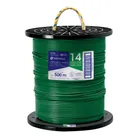 Metro de cable THHW-LS 14 AWG verde en carrete de 500 m 1