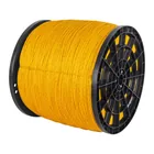 Metro de cuerda amarilla de polipropileno 4mm, carrete 2380m 1