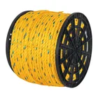Metro de cuerda amarilla de polipropileno 19mm, carrete 198m 1