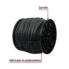Kilo de cuerda negra de polipropileno 11 mm, carrete 20kg 2