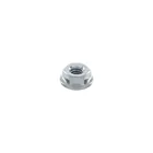Bolsa con 100 tuercas flange, 1/4', acero galvanizado, FIERO 1