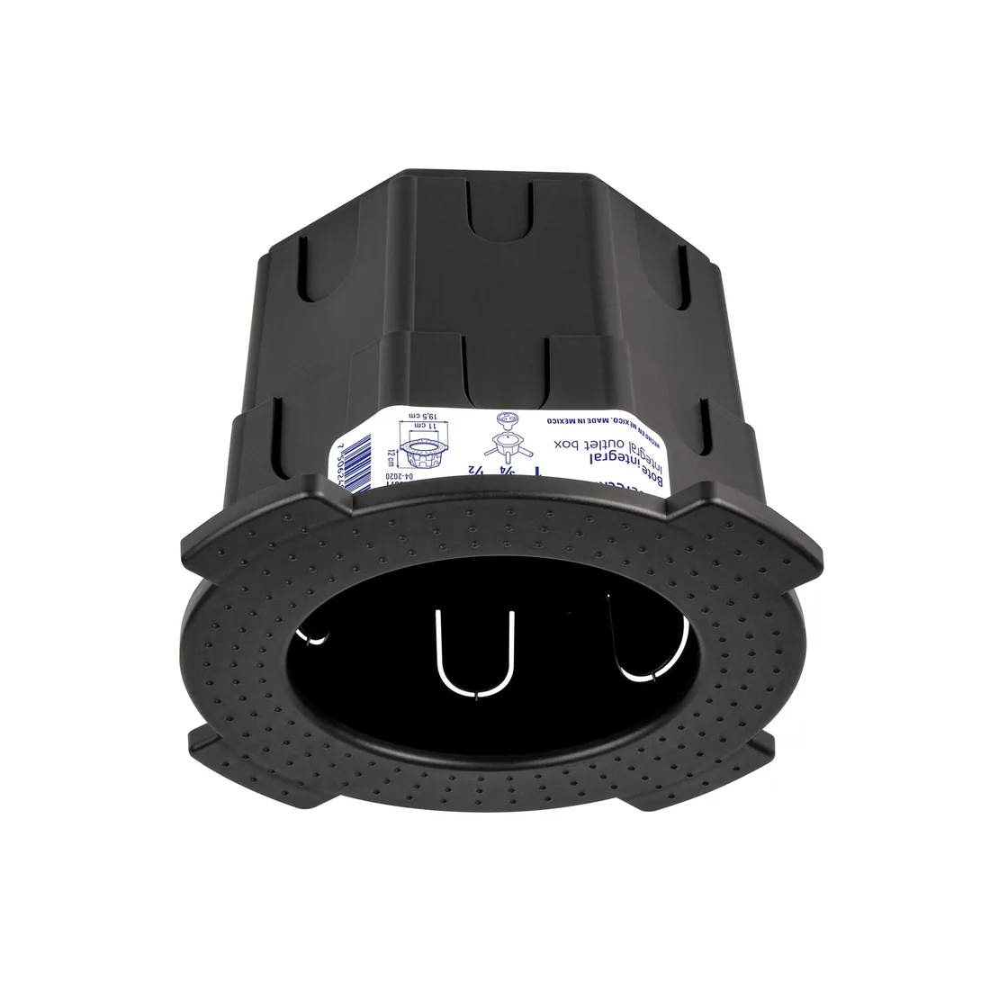 Bote integral de 12 cm, aro interno de 11 cm, VOLTECK