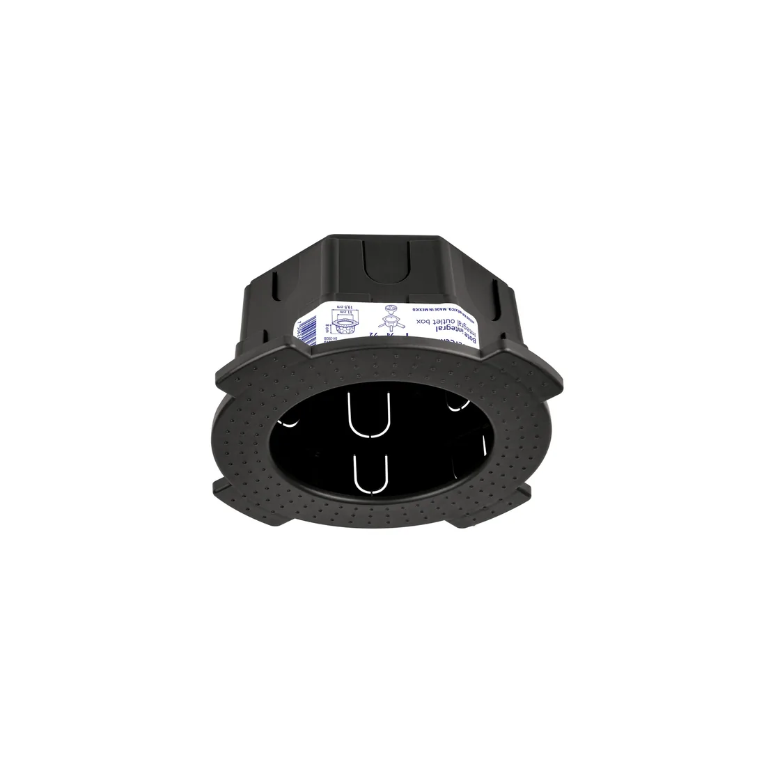 Bote integral de 8 cm, aro interno de 11 cm, VOLTECK
