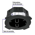 Bote integral de 8 cm, aro interno de 11 cm, VOLTECK 2