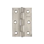 Bisagra rectangular 3-1/2 x 2-1/8', acero inoxidable, HERMEX 1