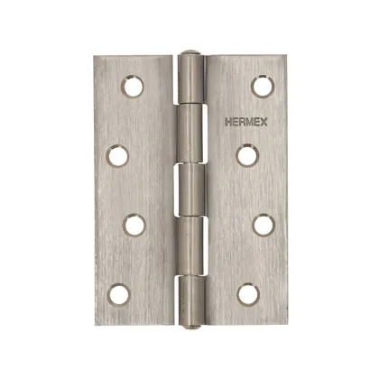 Bisagra rectangular 4 x 2-3/4', acero inoxidable, HERMEX