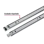 Bolsa con 2 correderas extensión 50 cm p/cajón, ancho 2.5 cm 2