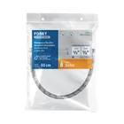 Manguera para boiler, acero inox. 1/2'H x 1/2'M, 60 cm 4