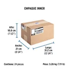 Caja cuadrada 4' x 4' económica, VOLTECK 3