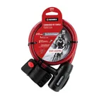Candado de cable con llave, 12 mm X 1.0 m, HERMEX 3