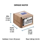 Tapa de 3' x 3' para caja cuadrada económica, VOLTECK 4