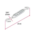 Tensor zinc 5/16' gancho-gancho, FIERO 3