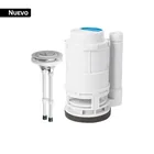 Válvula descarga dual 3' para WC de 1 pieza, con botón dual 1