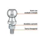 Bola de arrastre para remolque, 1-7/8', 2,000 lb, TRUPER 3