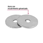 Bolsa de 1 kilo arandelas planas galvanizadas 5/32', FIERO 2