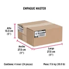 Bolsa con 60 tuercas 7/16' hexagonales de acero galvanizado 7