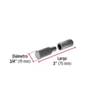 Bisagra tubular soldable de 3/4', HERMEX 3