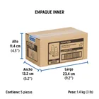 Juego de 2 llaves de empotrar CPVC 1/2' para regadera, FOSET 5