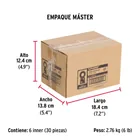 Bolsa con 100 colas de pato #1, 2.5 cm altura, 6.3 mm ojillo 7